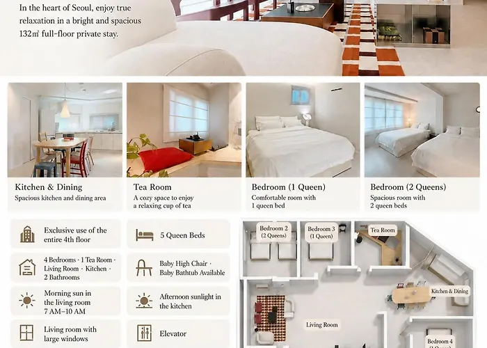Spacious 132 Sqm, Ddp , Jongno